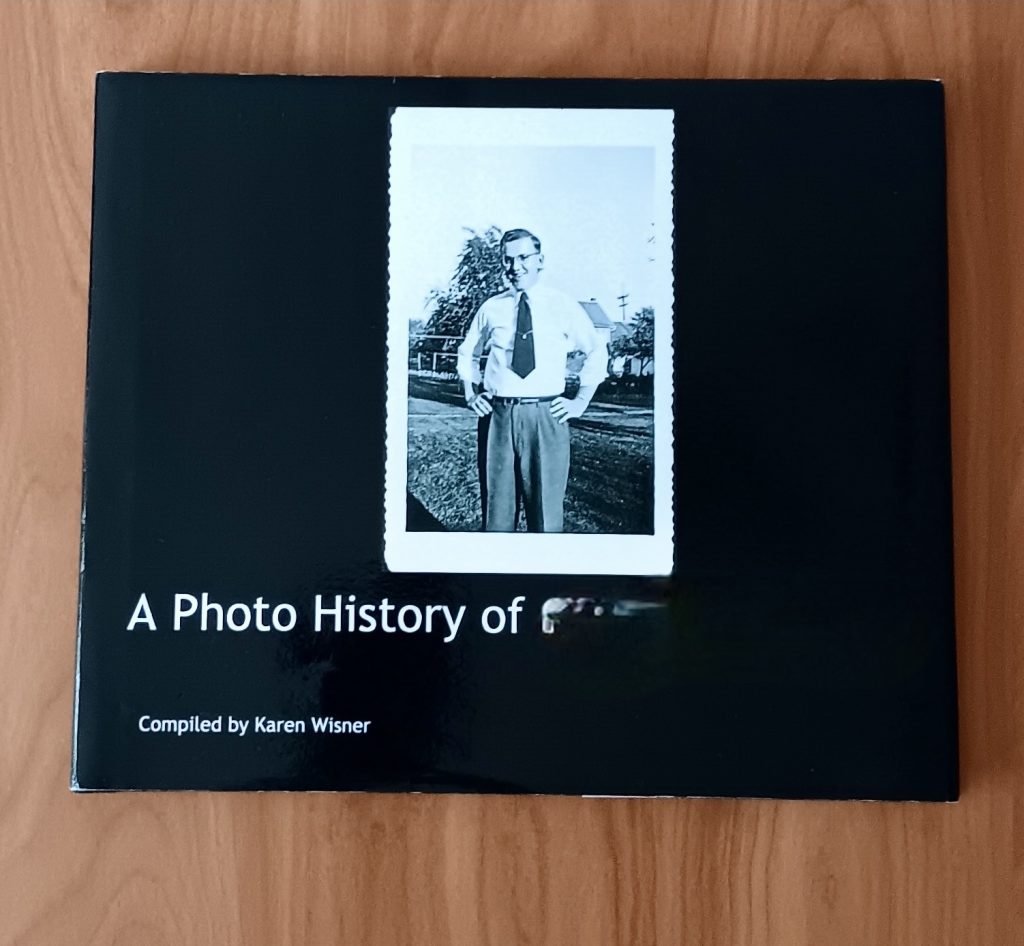 Cover of Dad's photo book