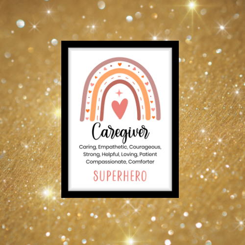 Caregiver Appreciation gift available in Etsy shop - Dementia Helping Hand