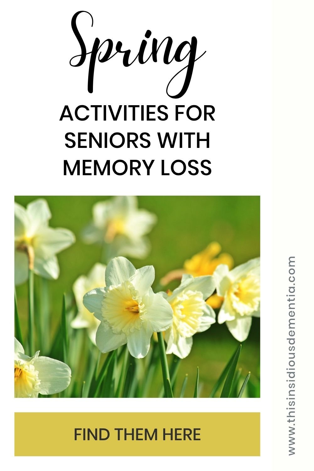 Spring Printable Activities for People with Dementia - This Insidious